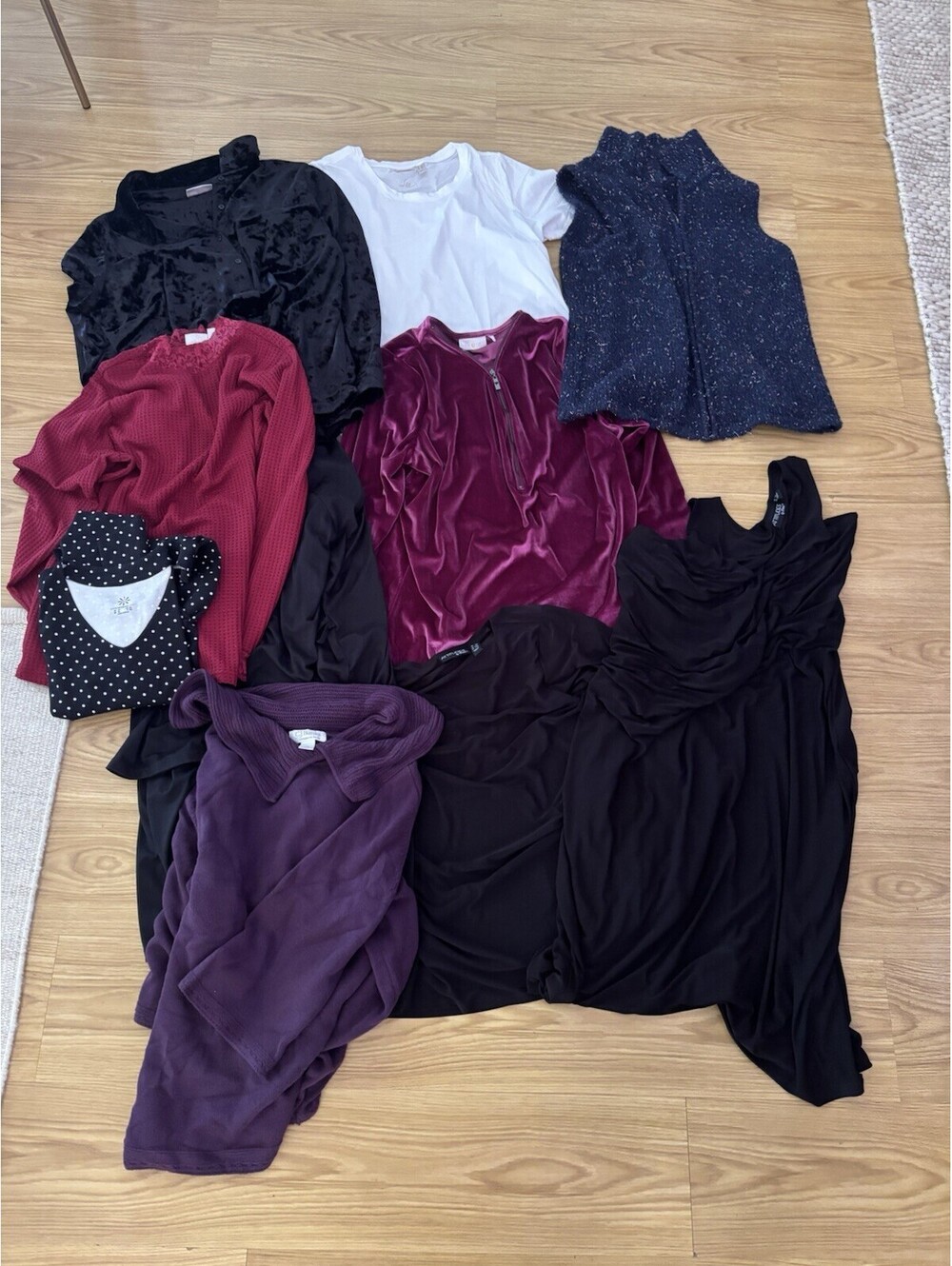 Women’s Plus Size Tops Bundle 10 Pcs Mixed Brands Attitudes By Renee, CJ Banks,
